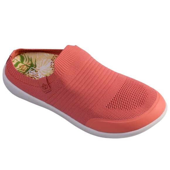 Spenco Blissful Slide Mule Women's Size 6.5B Orange Terra Cotta - Picture 2 of 7